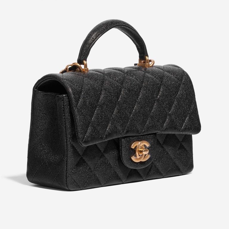 Chanel Timeless Handle Mini Rectangular Caviar Black | SACLÀB