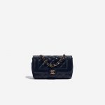 Chanel Diana Petit Agneau Bleu Foncé