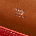 Hermès Roulis 23 Tadelakt / Chevre Gold / Rouge Pivoine