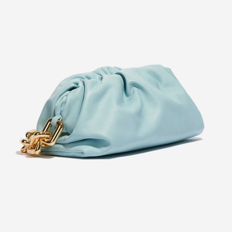 Bottega Veneta Chain Pouch Calf Turquoise