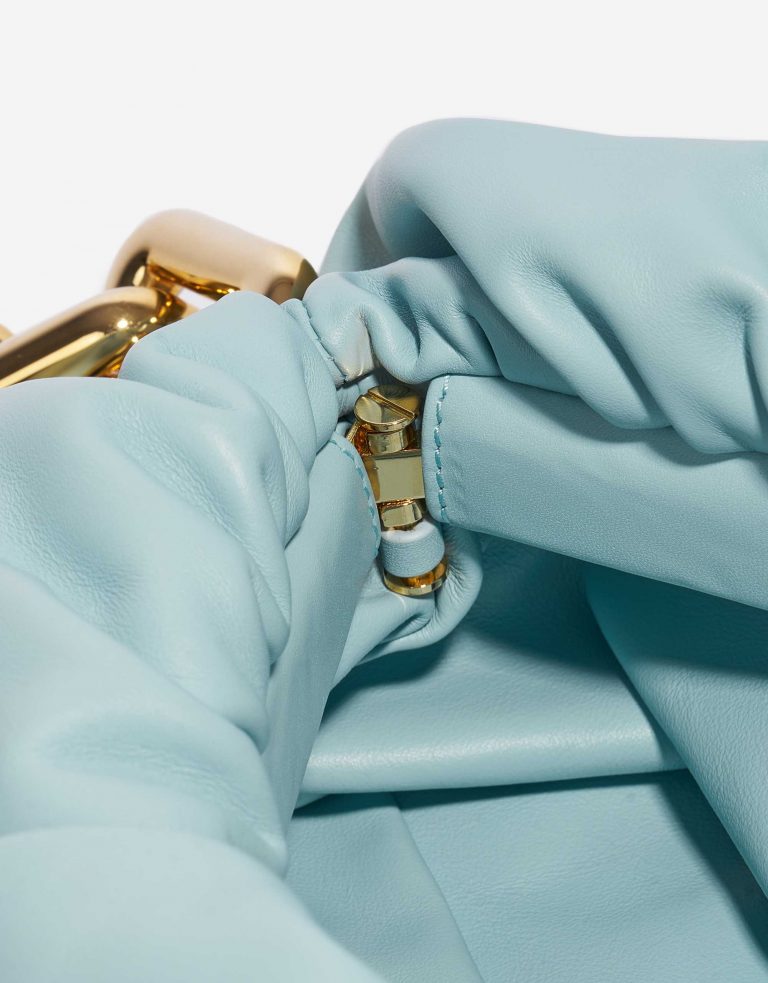 Bottega Veneta Chain Pouch Calf Turquoise