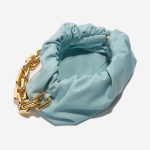 Bottega Veneta Chain Pouch Calf Turquoise
