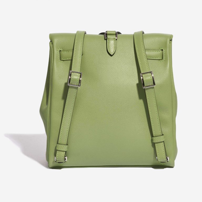 Hermès Kelly Ado PM Evercolor Vert Criquet / Bleu Brume