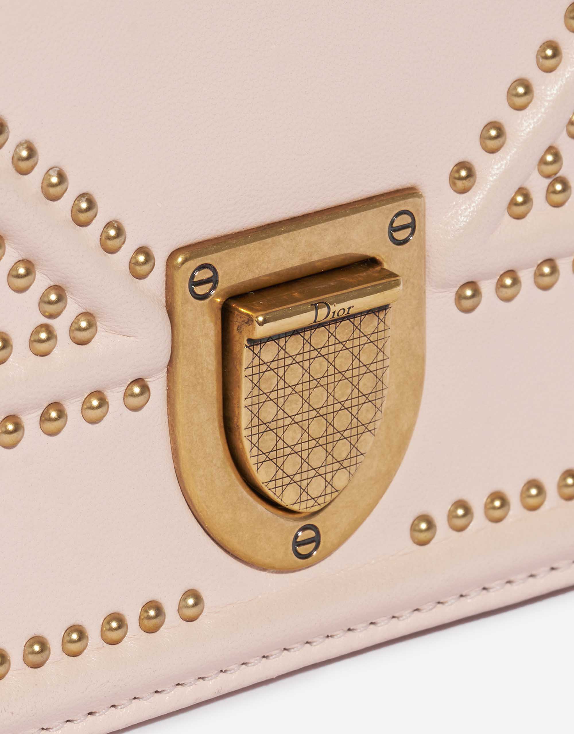$5100 Dior Classic Rose Powder Pink Calf Leather Medium Diorama Bag GHW -  Lust4Labels