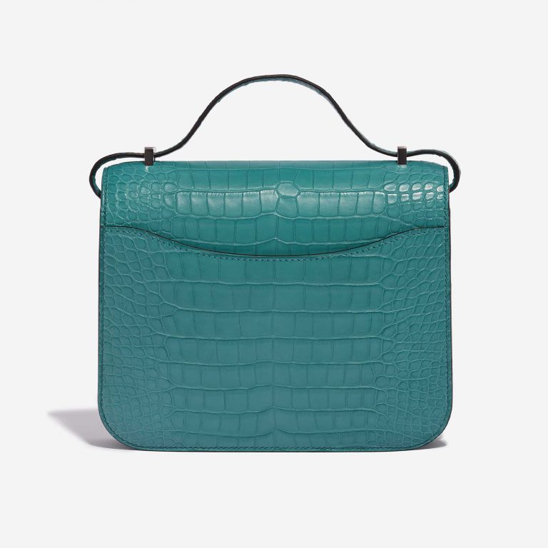 Hermès Constance 18 Matte Alligator Blue Paon