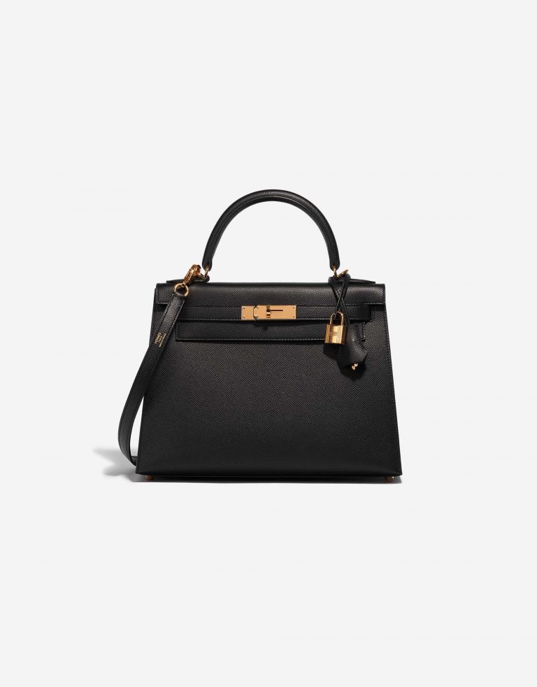 Hermes Kelly 28 Epsom Black SACLAB