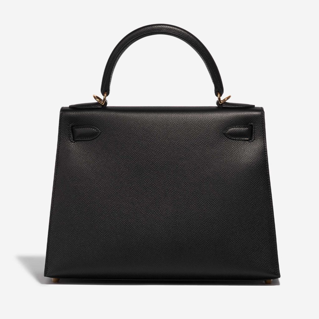 Hermès Kelly 28 Epsom Black | SACLÀB