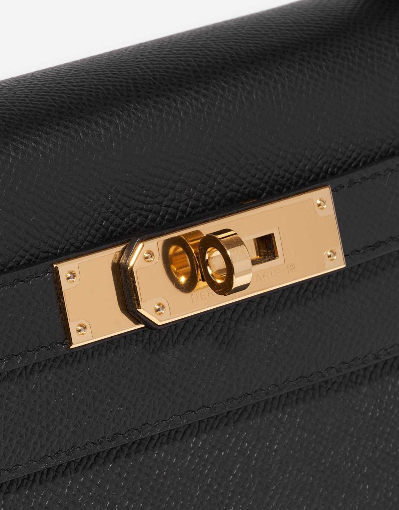 Hermès Kelly 28 Epsom Black | SACLÀB