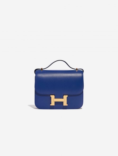 Hermès Constance 18 Tadelakt Blue Electrique