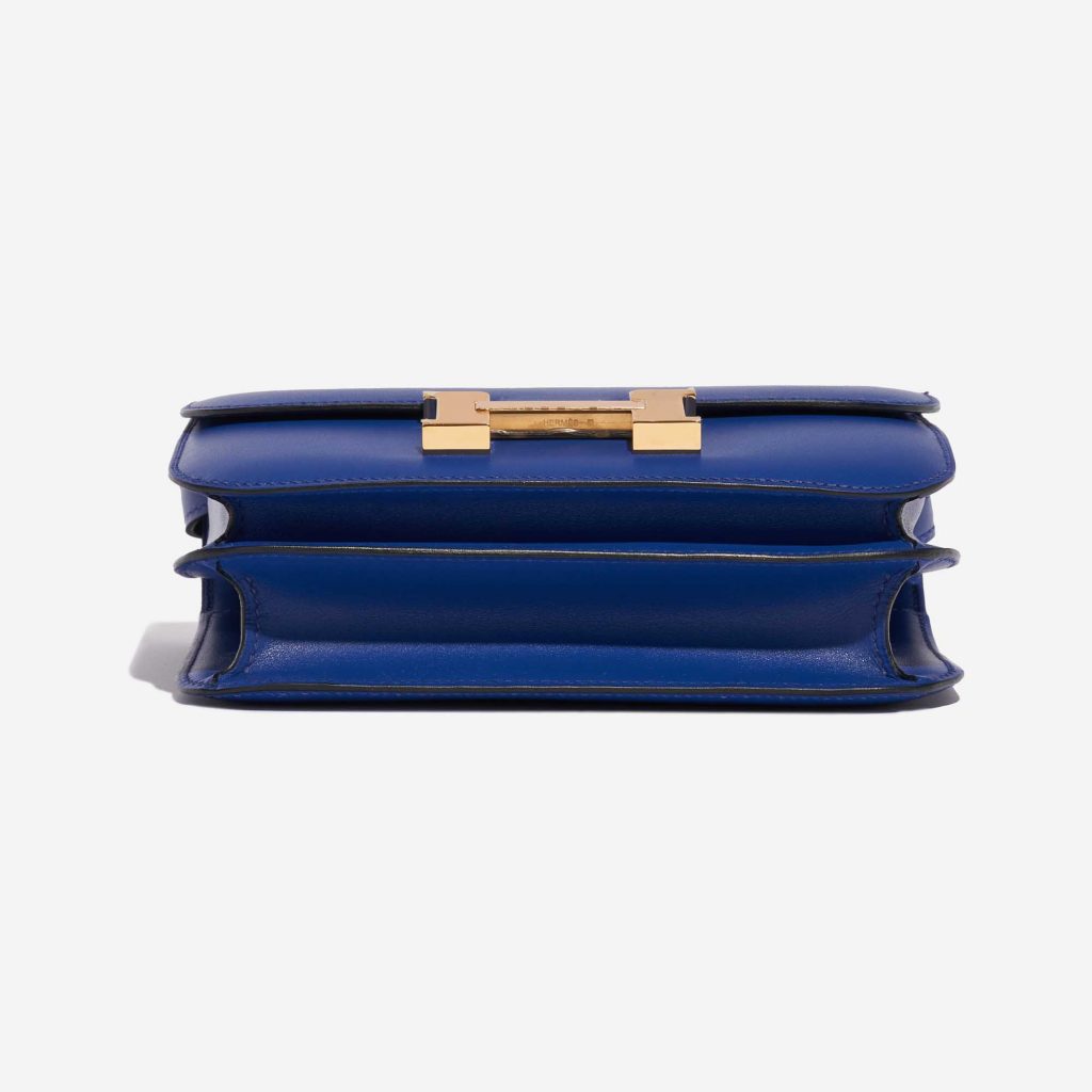 Hermès Constance 18 Tadelakt Blue Electrique | SACLÀB