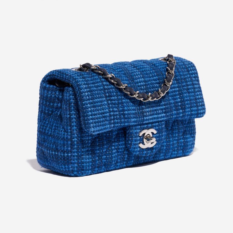 Chanel Timeless Mini Rectangular Wool Blue