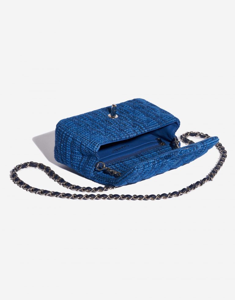 Chanel Timeless Mini Rectangular Wool Blue