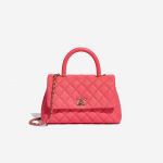 Chanel Handle Small Caviar Pink