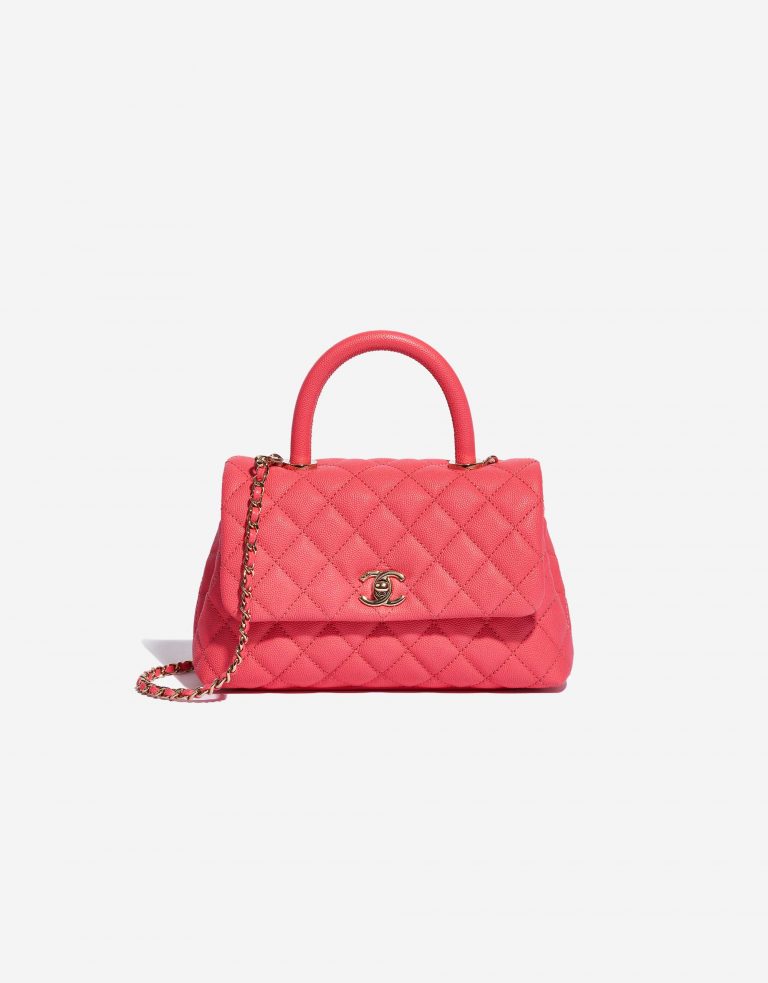 Chanel Handle Small Caviar Pink