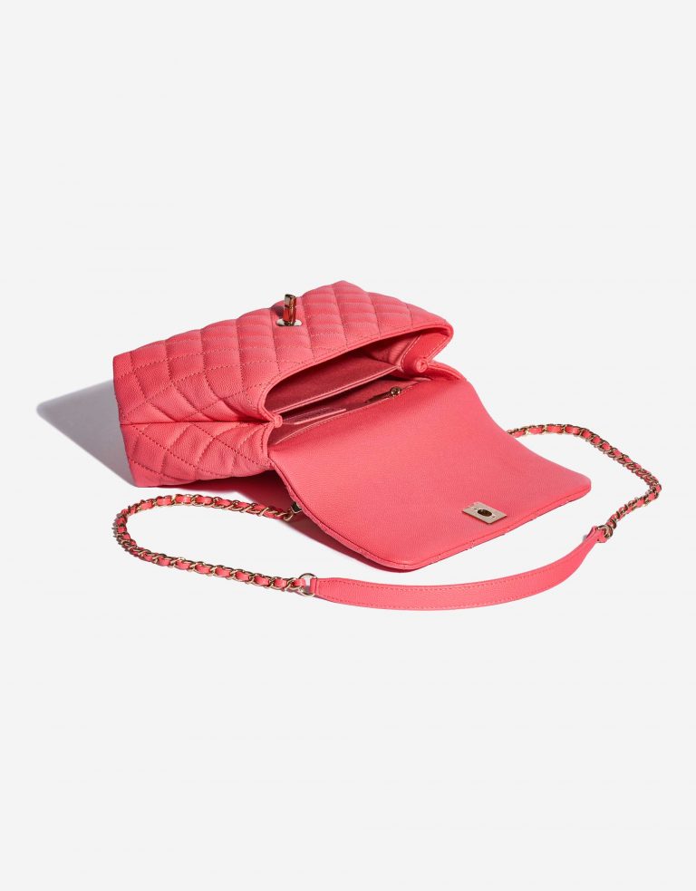 Chanel Handle Small Caviar Pink