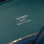 Hermès Bolide Mini Evercolor Vert Bosphore