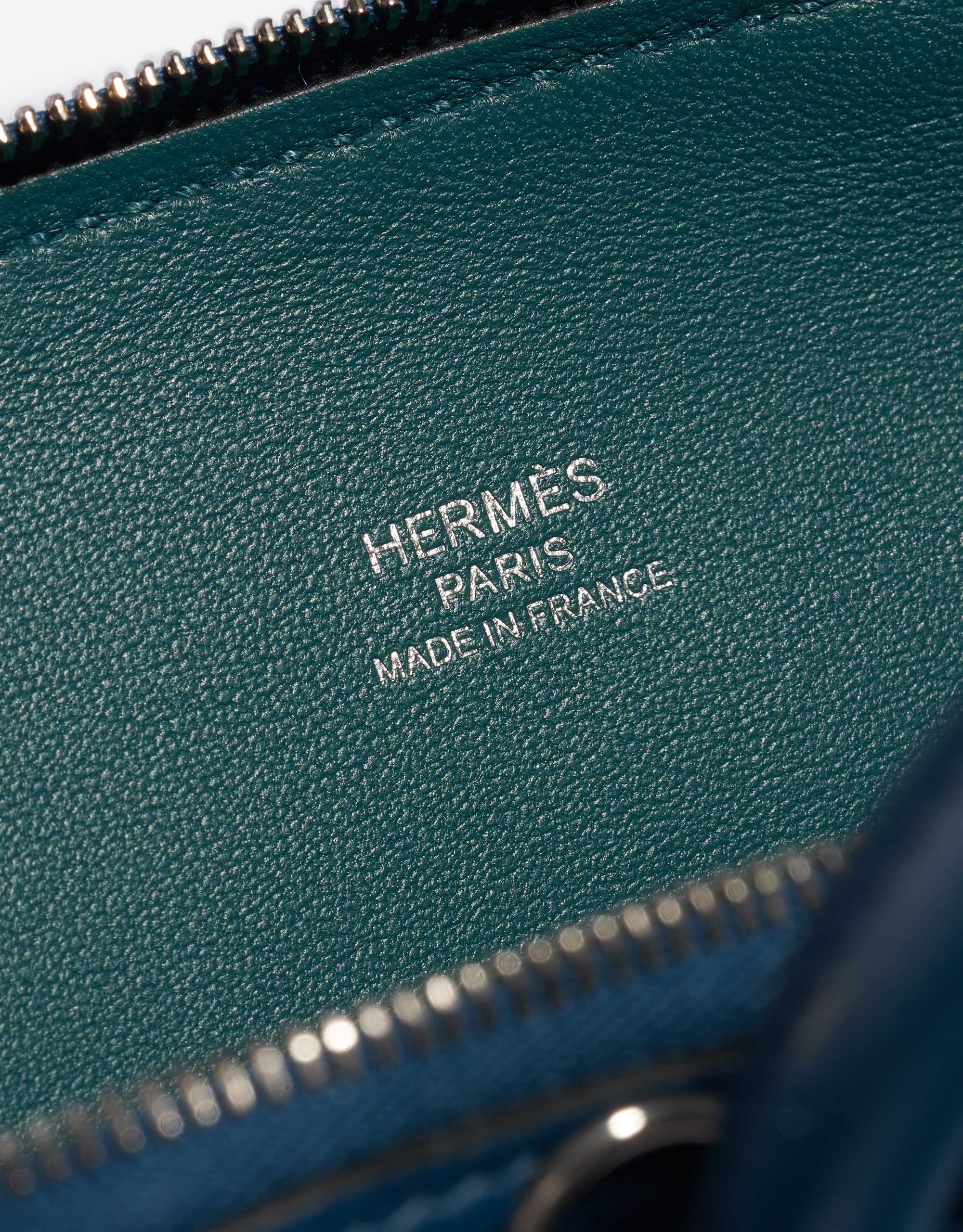 Hermès Bolide Mini Evercolor Vert Bosphore