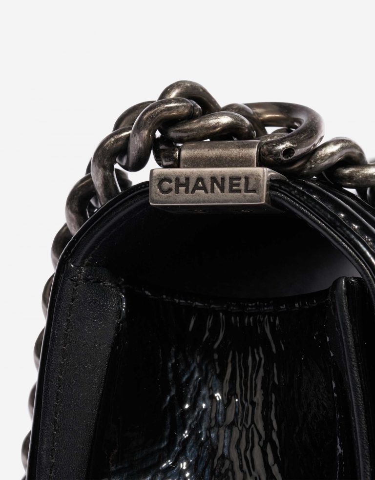 Chanel Boy Small Python Black | SACLÀB