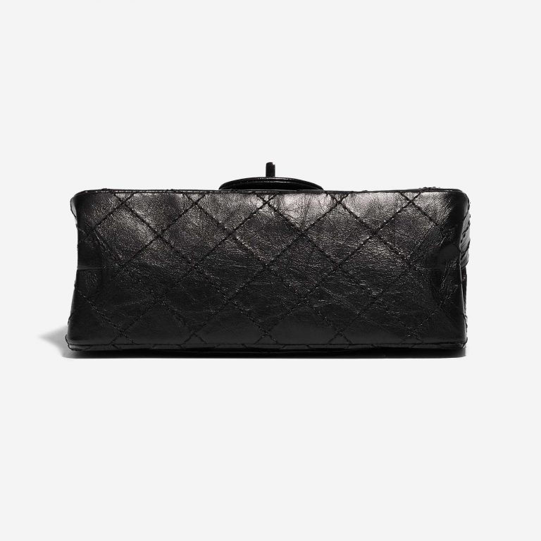 Chanel 2.55 Mini Rectangulaire Veau Vieilli So Black