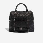 Chanel Travelbag Large Python Black