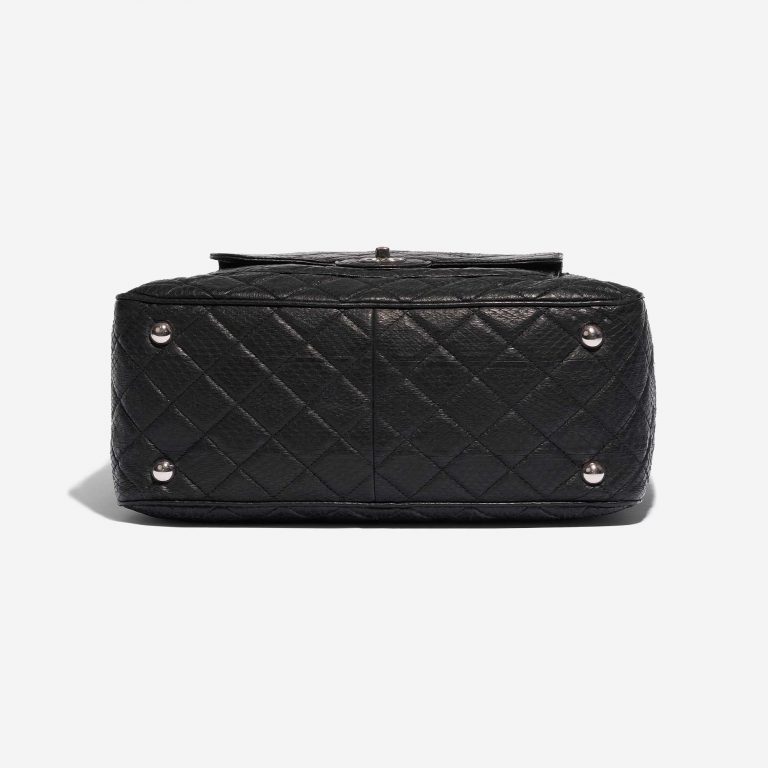 Chanel Travelbag Large Python Black