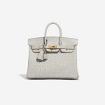 Hermès Birkin 25 Ostrich Gris Perle