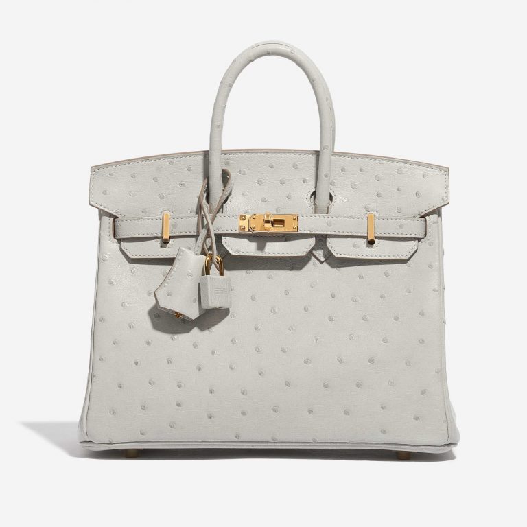 Hermès Birkin 25 Ostrich Gris Perle