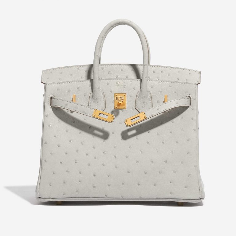 Hermès Birkin 25 Ostrich Gris Perle