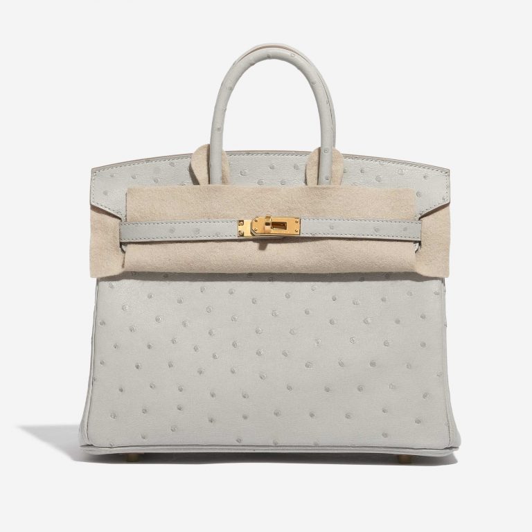 Hermès Birkin 25 Ostrich Gris Perle