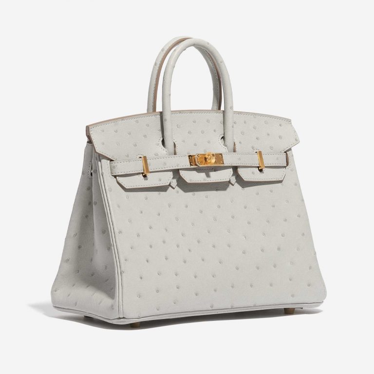 Hermès Birkin 25 Ostrich Gris Perle