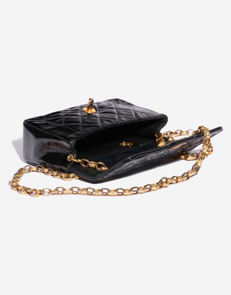 Chanel Diana Small Patent Leather Black