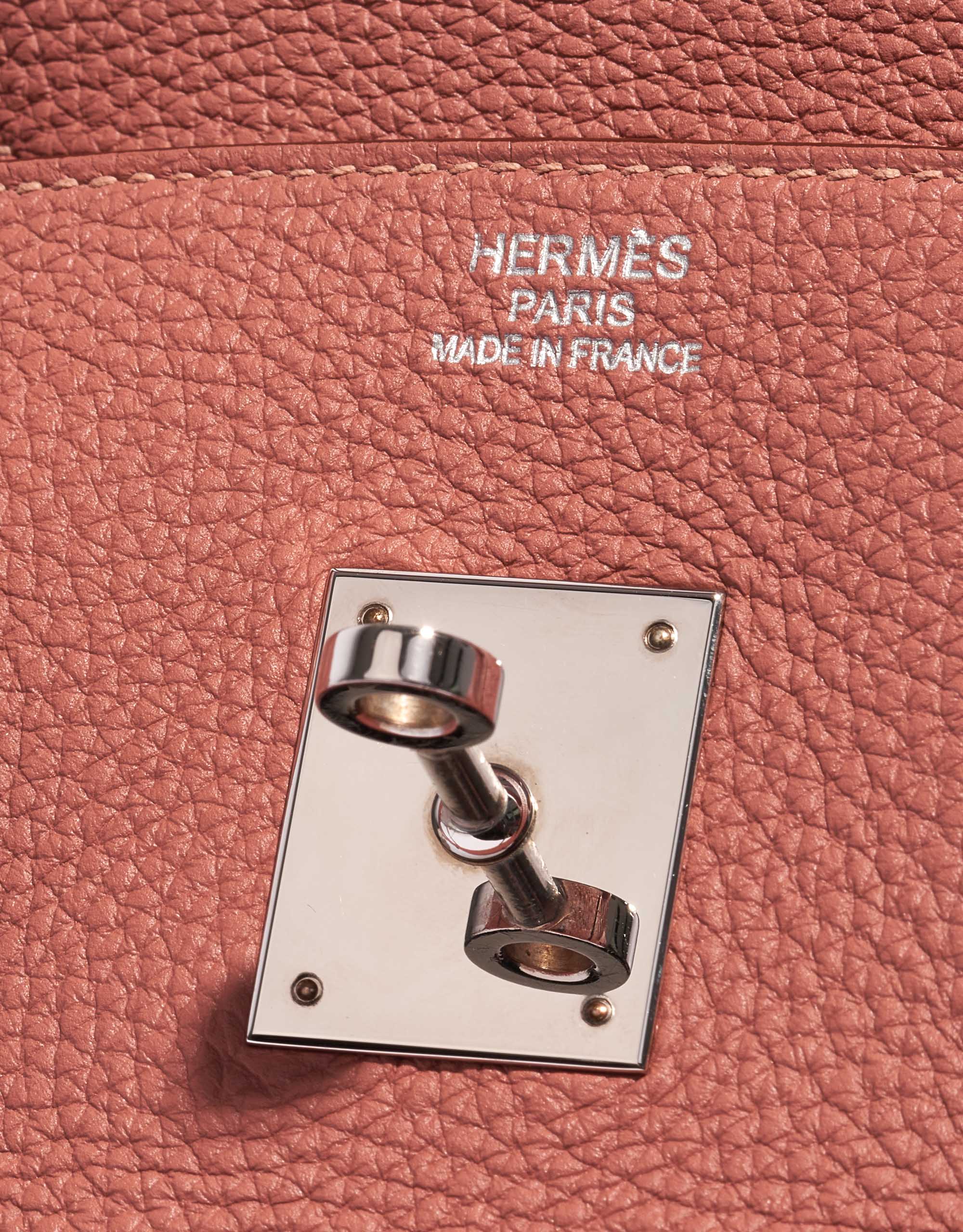 Hermès Clemence Birkin 35 Rose Jaipur
