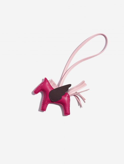 Hermès Rodéo Pegasus Swift Rose Sakura / Framboise / Chocolat