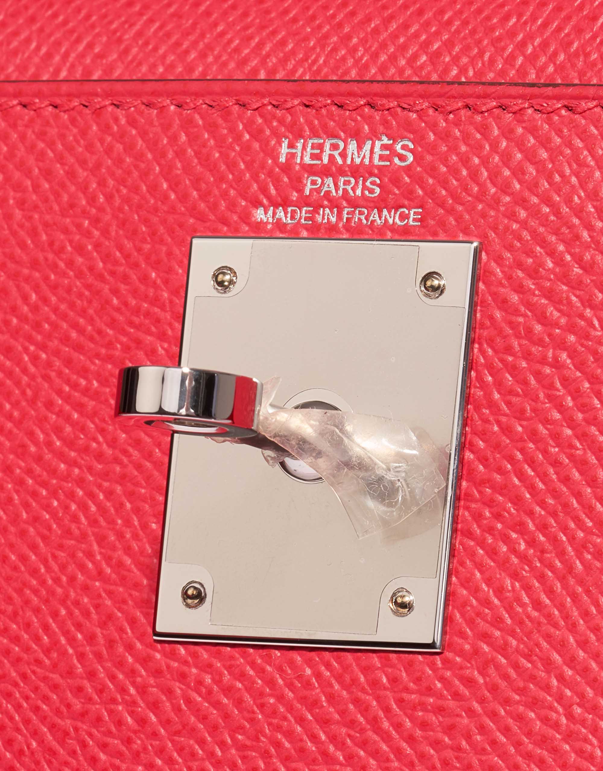 Hermes Kelly 25 Epsom I6 Rose Extreme SHW Stamp D