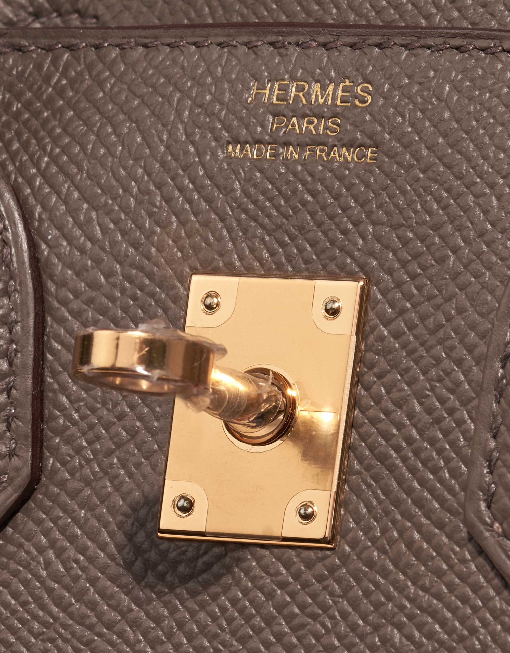 HERMES Birkin 25 Sellier Gris Etain GHW Z - Timeless Luxuries
