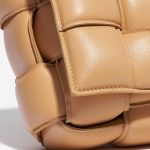 Pre-owned Bottega Veneta bag Cassette Lamb Nude Beige Detail | Sell your designer bag on Saclab.com