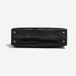 Pre-owned Hermès bag Kelly Mini Matte Alligator Black Black Bottom | Sell your designer bag on Saclab.com