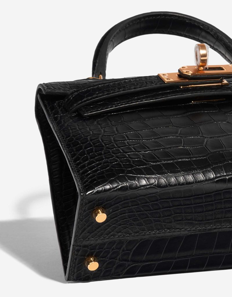 HERMÈS MINI KELLY CROSSBODY BAG IN BLACK BOX – VS Lifestyles