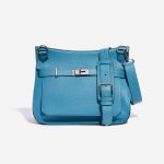 Hermès Jypsiere 34 Taurillon Clemence Turquoise