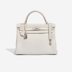 Hermès Kelly 32 Clemence Gris Perle