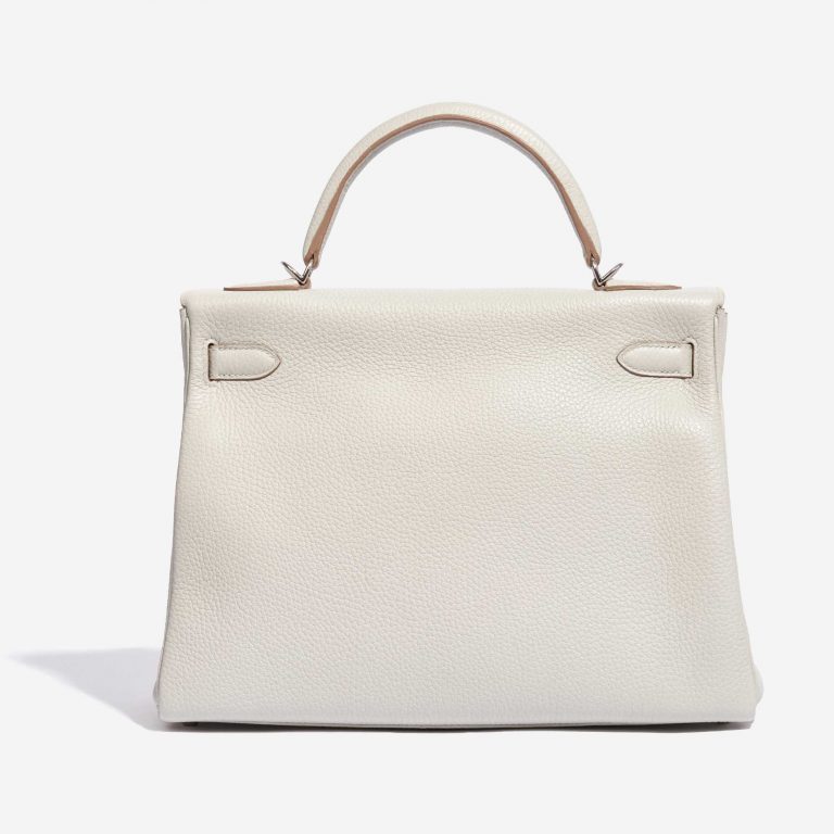 Hermès Kelly 32 Clemence Gris Perle