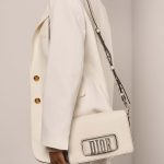 Pre-owned Dior bag Dio(r)evolution Calf White White Model | Sell your designer bag on Saclab.com