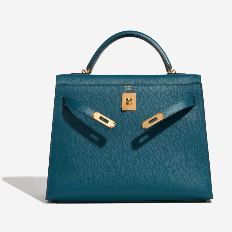 Hermès Kelly 32 Epsom Vert Bosphore