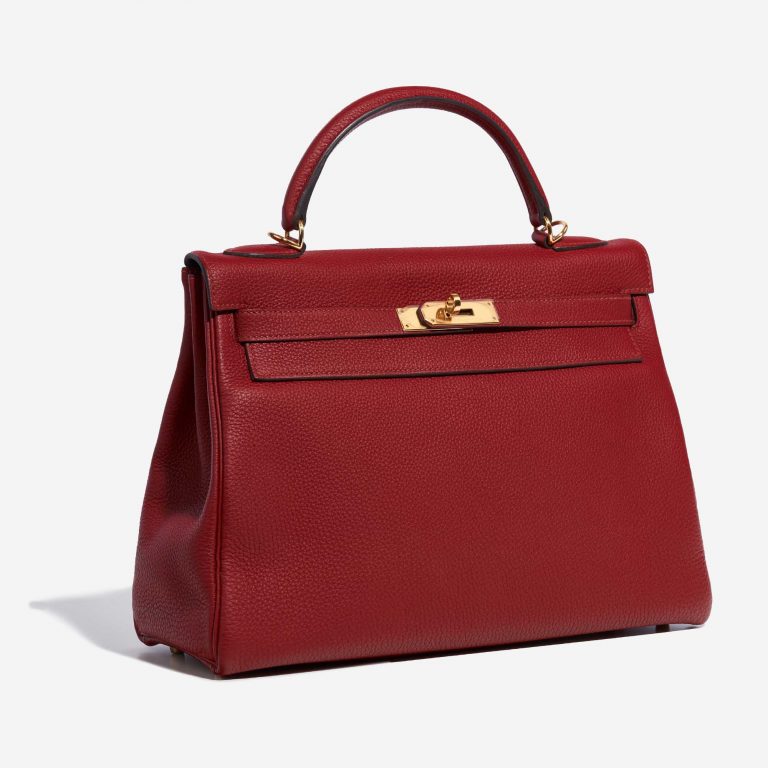 Hermès Kelly 32 Togo Rouge Grenat