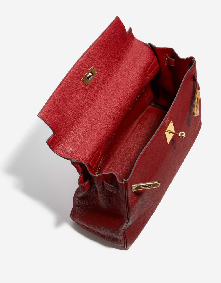 Hermès Kelly 32 Togo Rouge Grenat