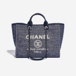 Chanel Deauville Tweed Bleu