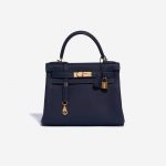 Hermès Kelly 28 Togo Blue Nuit