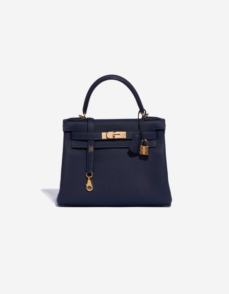 Hermès Kelly 28 Togo Blue Nuit 