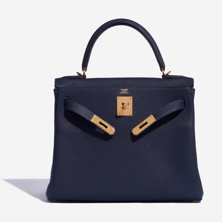 Hermès Kelly 28 Togo Blue Nuit