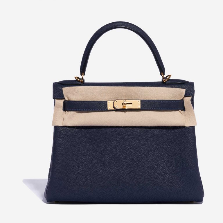 Hermès Kelly 28 Togo Blue Nuit